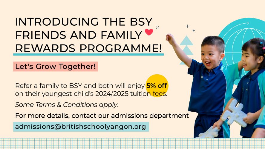 Introducing the BSY Friends and Family Rewards Programme - Introducing the BSY Friends and Family Rewards Programme